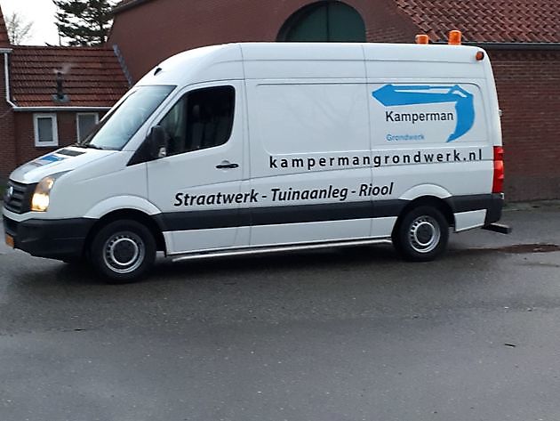 Nieuwe bus - Kamperman Grondwerk B.V. Groningen Scheemda