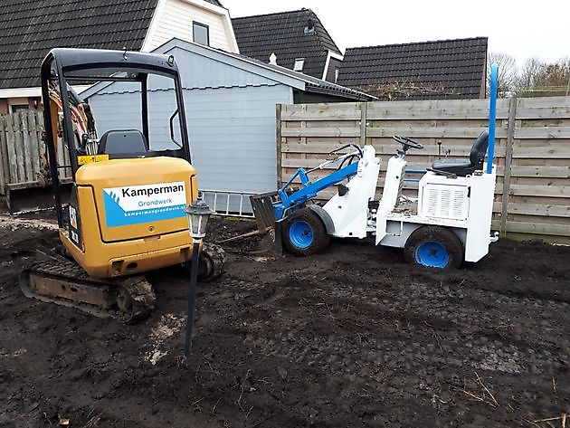 klus Oostwold grondwerk/straatwerk - Kamperman Grondwerk B.V. Groningen Scheemda