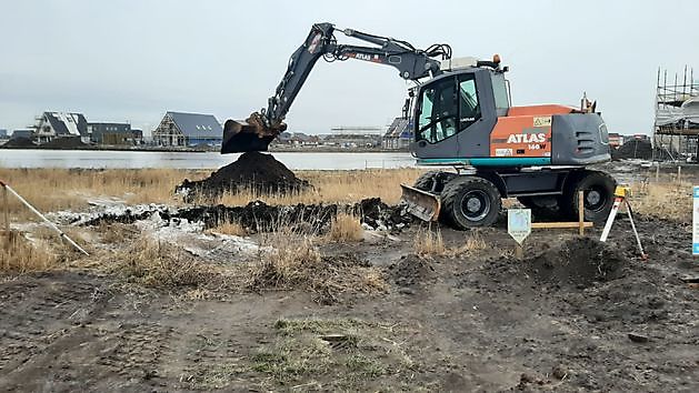 nieuwe machine in de vloot - Kamperman Grondwerk B.V. Groningen Scheemda