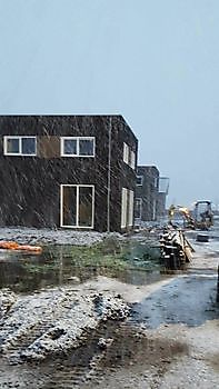 Rioolwerkzaamheden Blauwestad Kamperman Grondwerk B.V. Groningen Scheemda