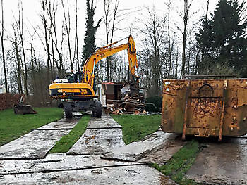 Sloopwerken van A tot Z voor u verzorgd Kamperman Grondwerk B.V. Groningen Scheemda