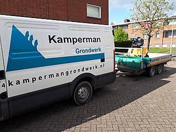 Maaiwerkzaamheden Kamperman Grondwerk B.V. Groningen Scheemda