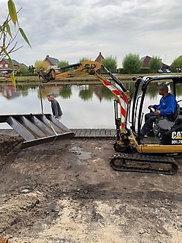 grondwerk Watersnip Blauwestad Kamperman Grondwerk B.V. Groningen Scheemda