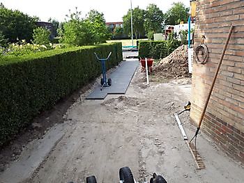 tuin Barklaan Delfzijl Kamperman Grondwerk B.V. Groningen Scheemda