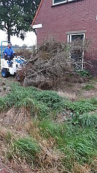 fase 1 tuin Blijham Kamperman Grondwerk B.V. Groningen Scheemda