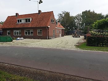 fase 1 tuin Blijham Kamperman Grondwerk B.V. Groningen Scheemda
