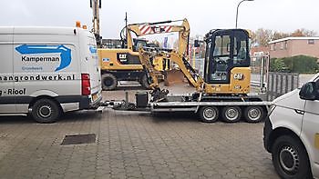 nieuwe machine Kamperman Grondwerk B.V. Groningen Scheemda