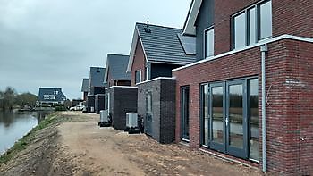 4 verschillende tuinen klaar maken Kamperman Grondwerk B.V. Groningen Scheemda