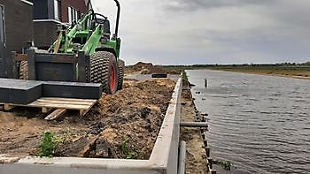 4 verschillende tuinen klaar maken Kamperman Grondwerk B.V. Groningen Scheemda